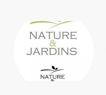 Logo de Nature et Jardins, design élégant.