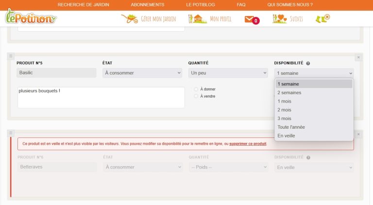 Mode veille lepotiron