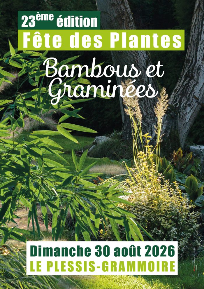Affiche fete des plantes plessis grammoire