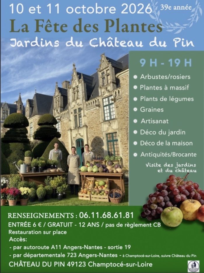Affiche fdp ch des jardins du ch du pin